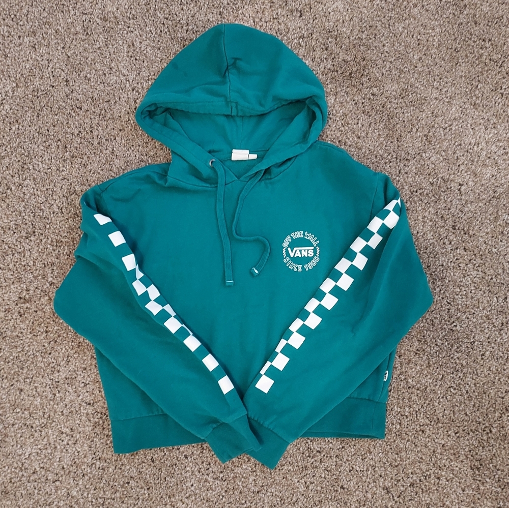 Teal Vans Sweatshirt, size Small